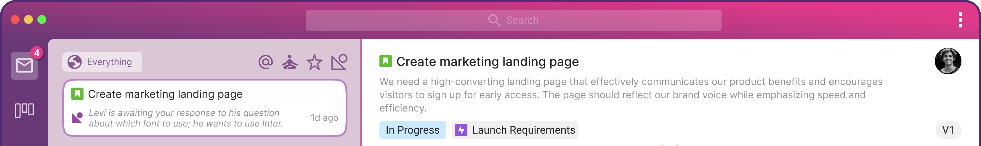Application Interface